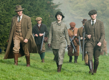 Downton Abbey, Iain Glen, Michelle Dockery, Dan Stevens Downton Abbey, Iain Glen, Michelle Dockery, Dan Stevens
